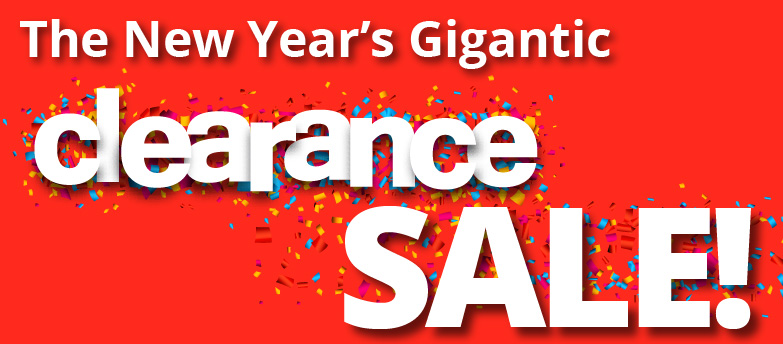 The New Year's Gigantic Clearance Sale!